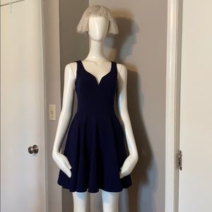 Super Cute NYE Navy Blue Dress Size 3/4
